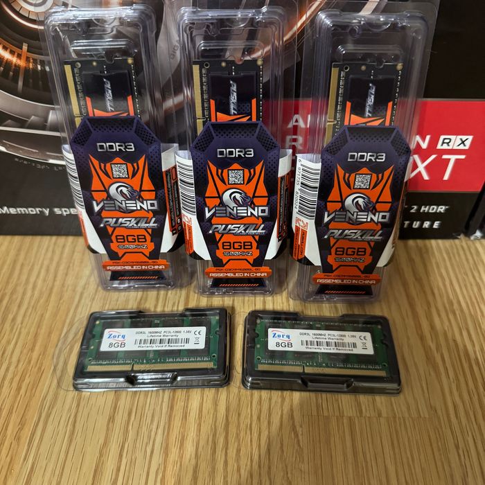(ОЗУ) DDR3 / DDR3L / DDR4 (4gb / 8gb) Оперативка до Ноутбука