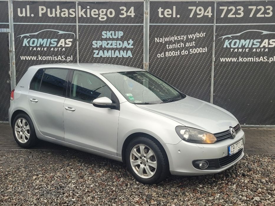 Volkswagen Golf 6 1,6TDI  2011r * Automat DSG * Klimatyzacja Zadbany *