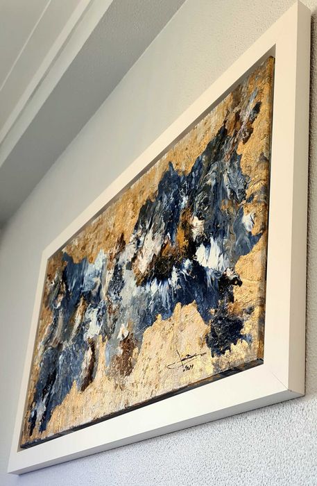 Pintura Abstrata Original – José Barbosa (Porto) – 100x60 cm
