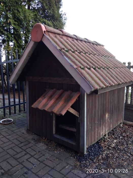 Buda dla psa DUŻA 185×200×180