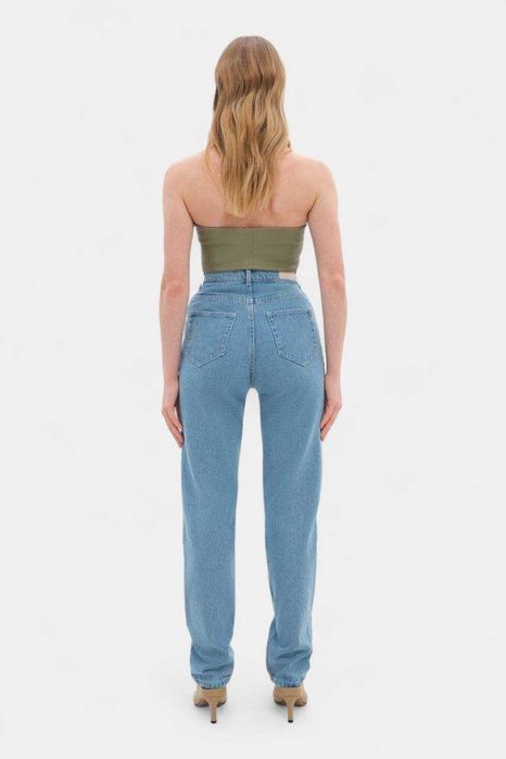 джинси момы MATCH DENIM  26-27 р-р украинского бренда голубые синие подойдут на высокий рост