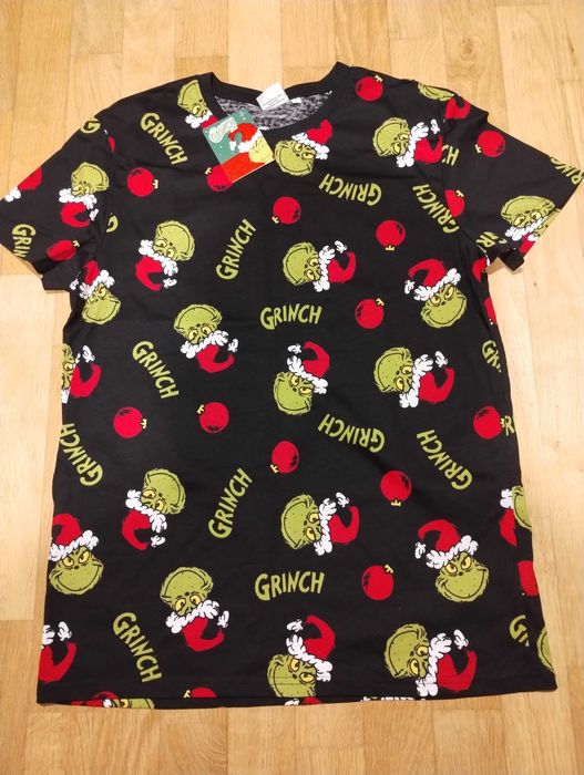 -= koszulka, T - shirt świąteczna =-  GRINCH - męska, rozmiar L