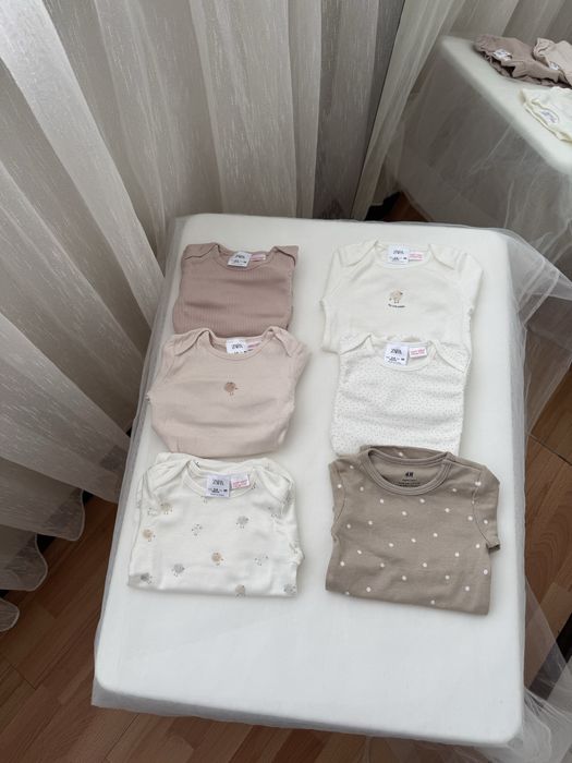 Бодіки Зара/HM 62/68/74/80/86/92 p