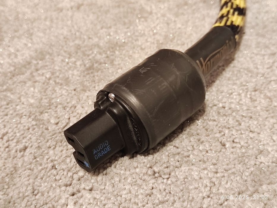 Kabel zasilający Harmonix Studio Master X-DC  350 M2R Improved dł. 1m