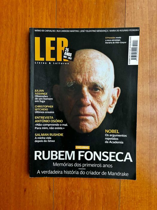 Revista LER: Rubem Fonseca