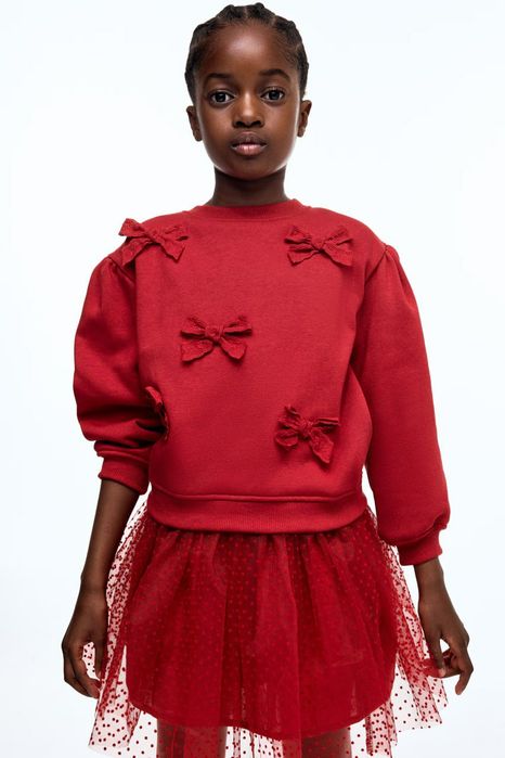 Світшот H&M для дівчинки з бантиками