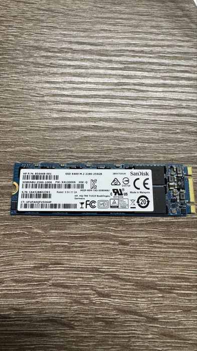 SSD 256gb m2 sata Sandisk
