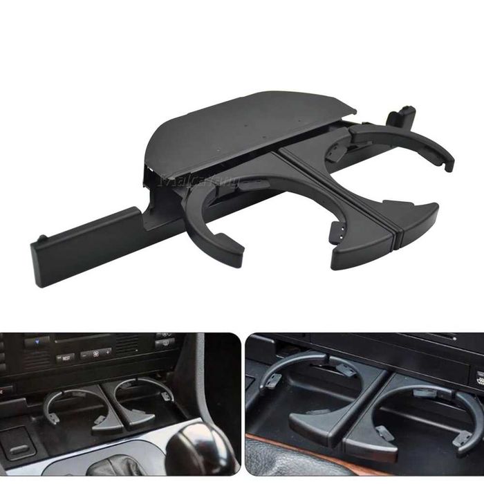 UCHWYT NA KUBKI Napoje Cup Holder BMW E39 seria 5 PRZÓD 51.168.190.205