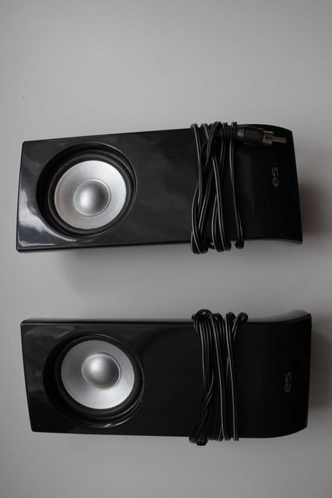 Zestaw komplet komputer monitor klawiatura 3 głośniki 5 elem