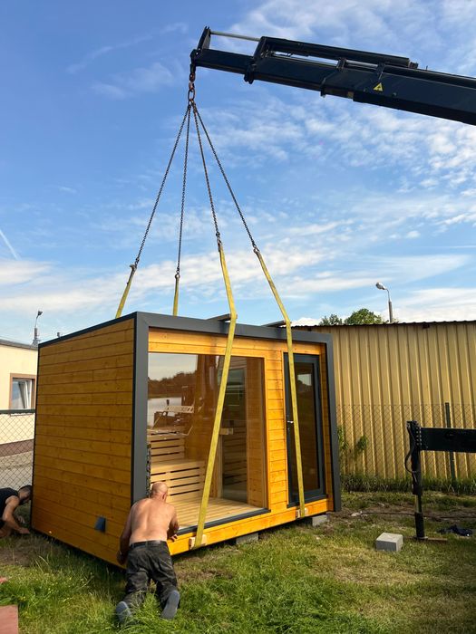 Usługi HDS transport Łodzi, domki, kontenery.