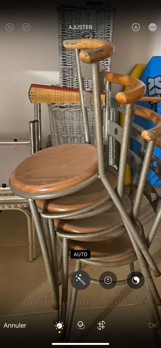 4 cadeiras a restaurar