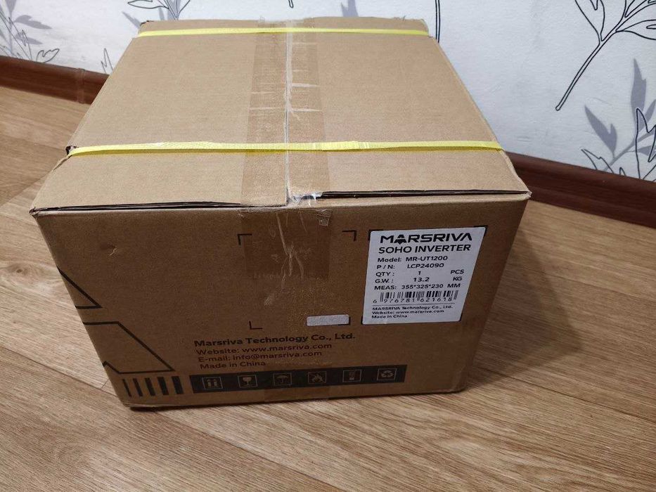 SOHO-Инвертор/UPS/ИБП Marsriva MR-UT1200 1000Вт/1200ВА 12В LiFePo4