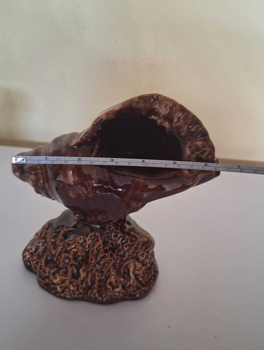 Búzio em cerâmica - decoração