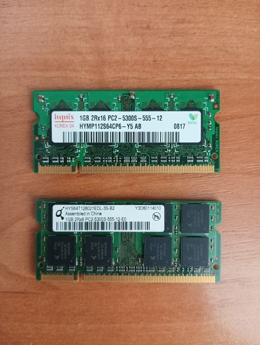 Ddr2  1Gb  So-dimm