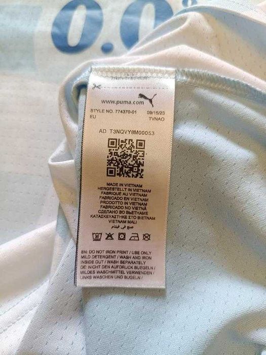 Футболка Puma Manchester City 2023/24 Pre-Match (774370-01) XL