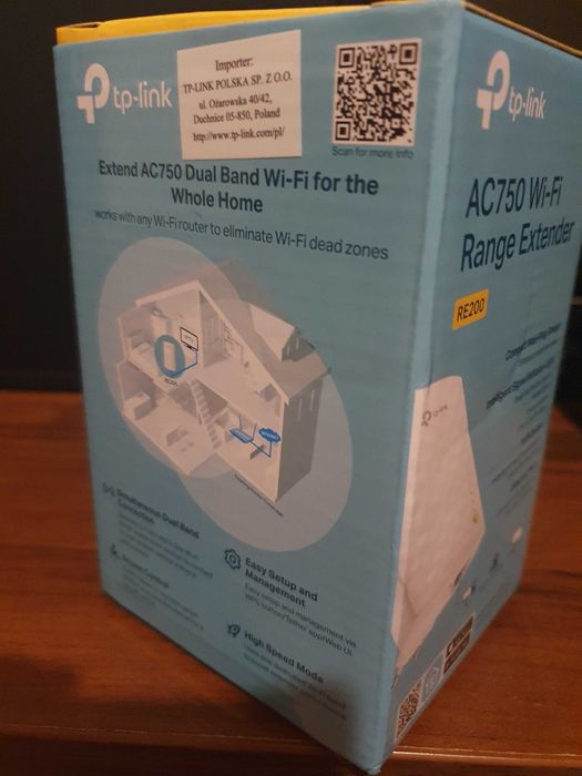 Wzmacniacz Wi-fi tp-link AC750