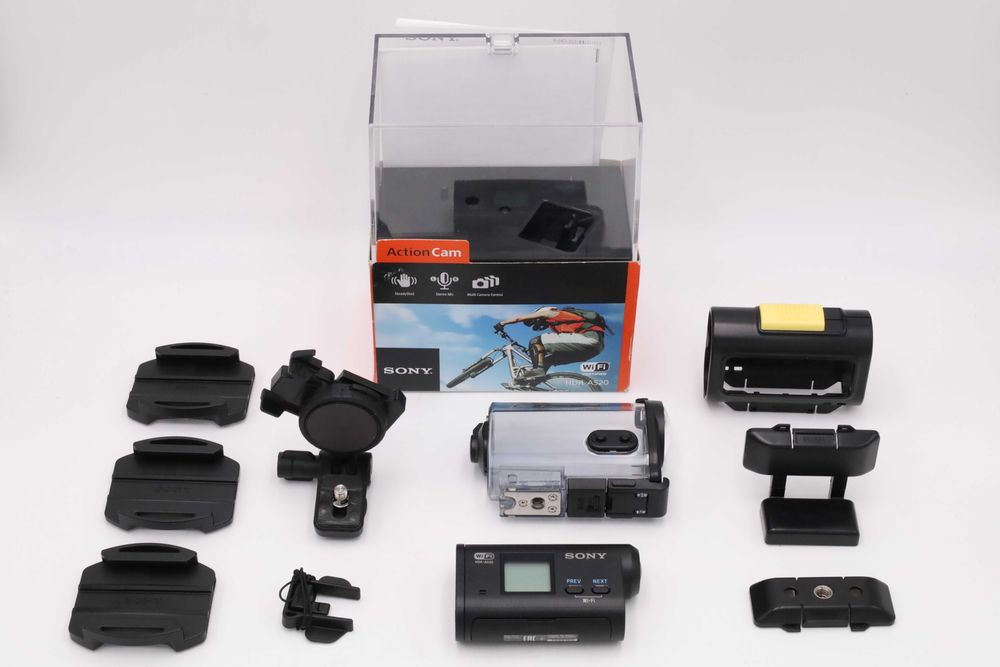 Sony Action Cam HDR-AS20 kamera sportowa plus druga obudowa AS 20 AS-20