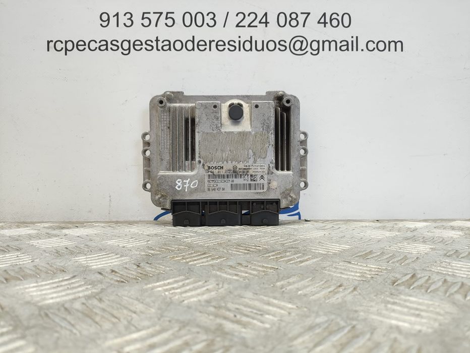 Centralina Motor Original Bosch PSA Peugeot Citroen 1.6 HDI 9HZ