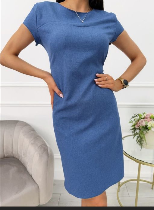 Sukienka 44 ciemnoniebieska