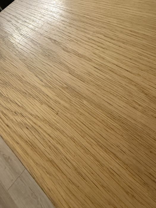 Stół fornirowany dąb + 8 krzeseł brw black red white