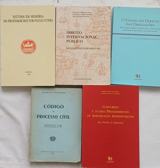 Direito Conjunto de Livros de Direito