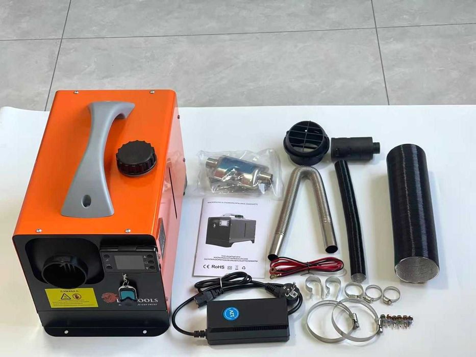 Автономний дизельний обігрівач 9 кВт Leo Tools LE-169 дисплей пульт