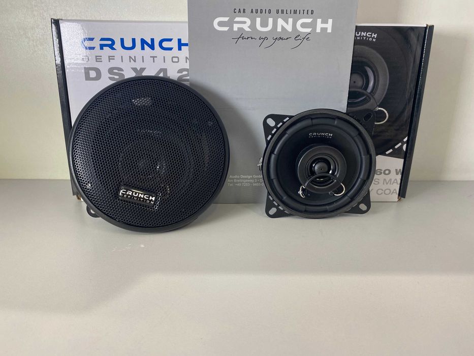 Crunch DSX42 Głośniki Dwudrożne Moc RMS 60 Wat EM-AUDIO Tomaszów Lub Wysyłka Gratis !!