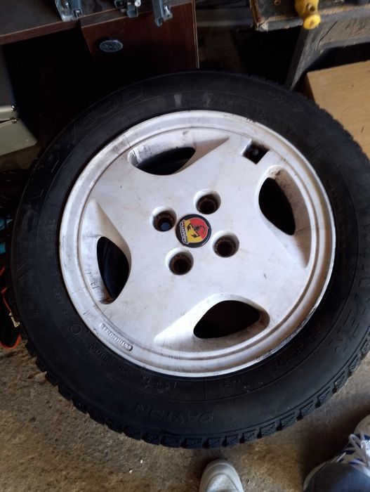 komplet opony zimowe 14 + alufelgi fiat