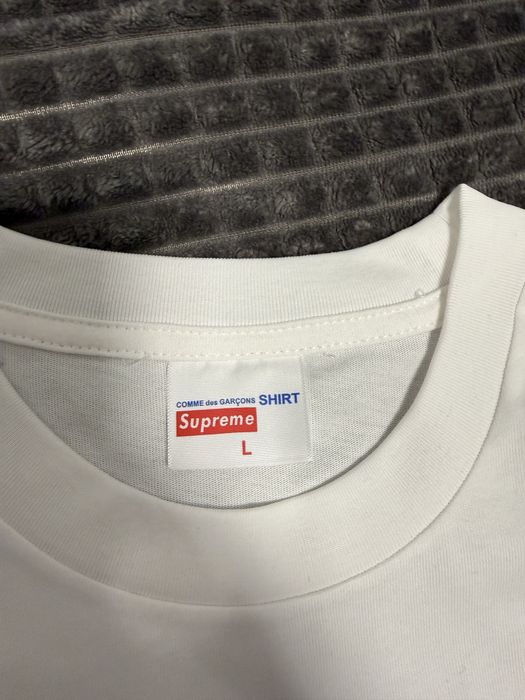 Лонгслив Supreme x Comme des Garcon