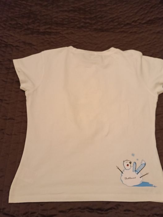 T-shirt em branco da Throttleman