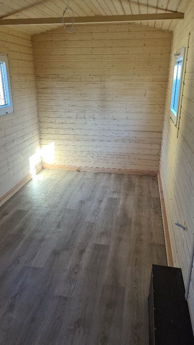 Przyczepa kempingowa domek Tinę hause domek tine haus