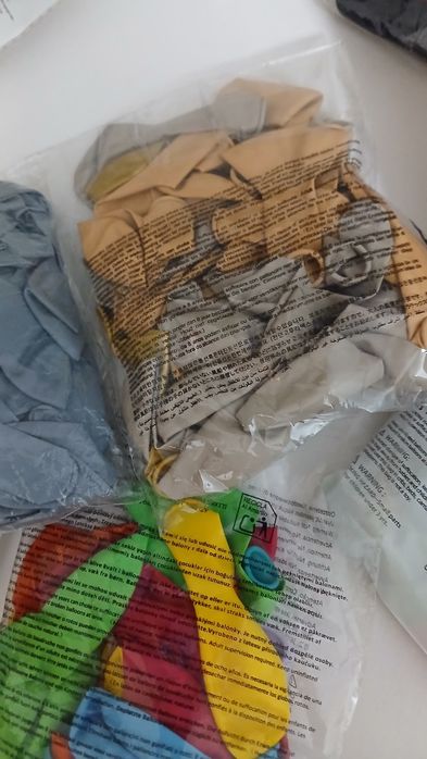 Lote de Balões Variados para Decoração / Festas (Cerca de 200 un.)
