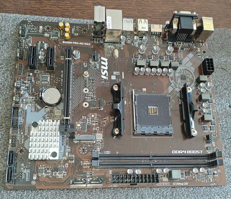 Płyta Msi B450M Pro M.2 Max AM4 Ryzen gen5 4 3