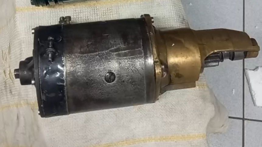 Motor de arranque de 12 Volts para Citoen Traction (arrastadeira)