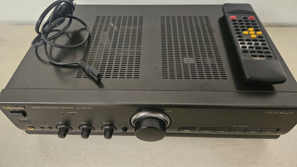 Amplificador Technics SU-V620M2 – Clássico Hi-Fi em ótimo estado