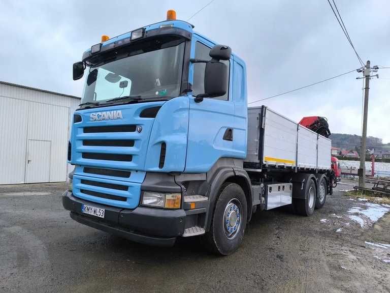 Samochód ciężarowy, wywrotka, HDS, Scania