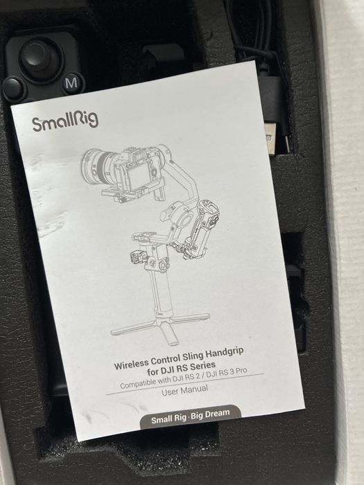 SmallRig Wireless Control Sling Handgrip do DJI RS 2 / RS 3 Pro — komplet