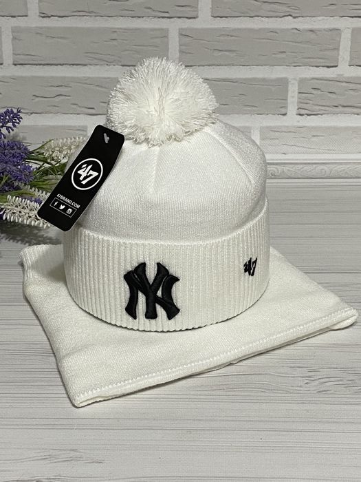 Комплекти на флісі шапка хомут Nike, Adidas, Puma, NY