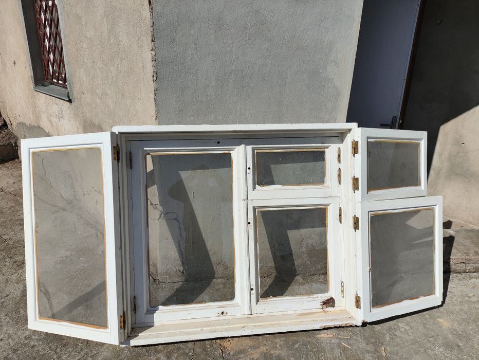 Продам дерев'яні вікна б/у.