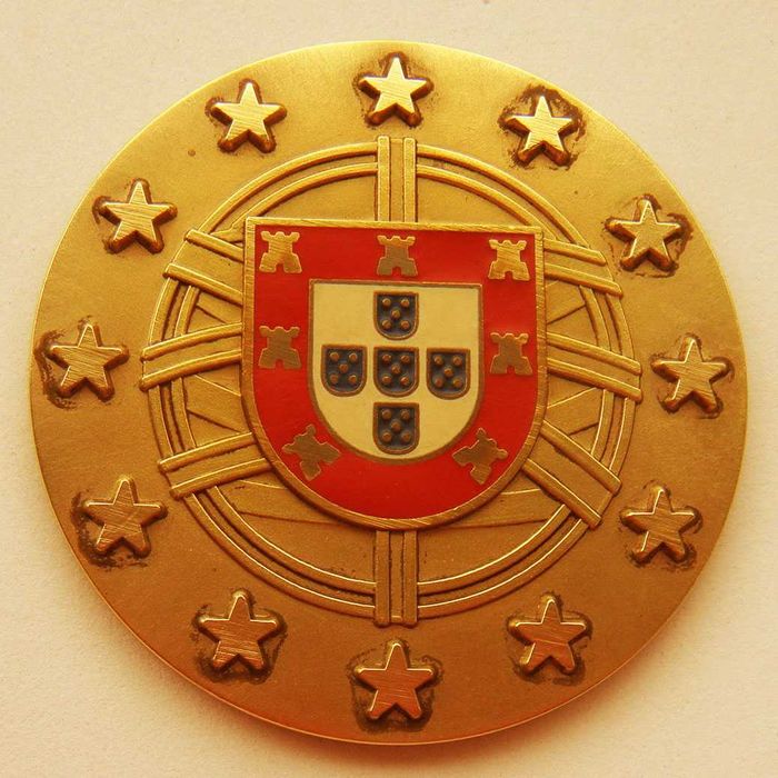 Medalha Bronze Portugal na Presidencia da C.E.E.