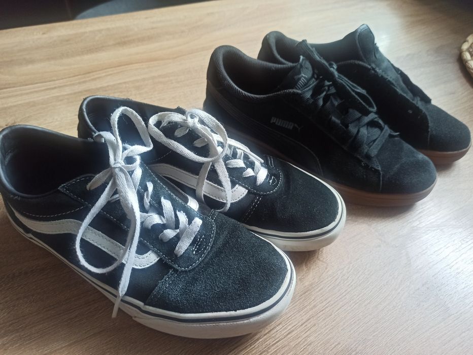 Trampki adidasy sneakersy męskie Puma i Vans, rozm. 39
