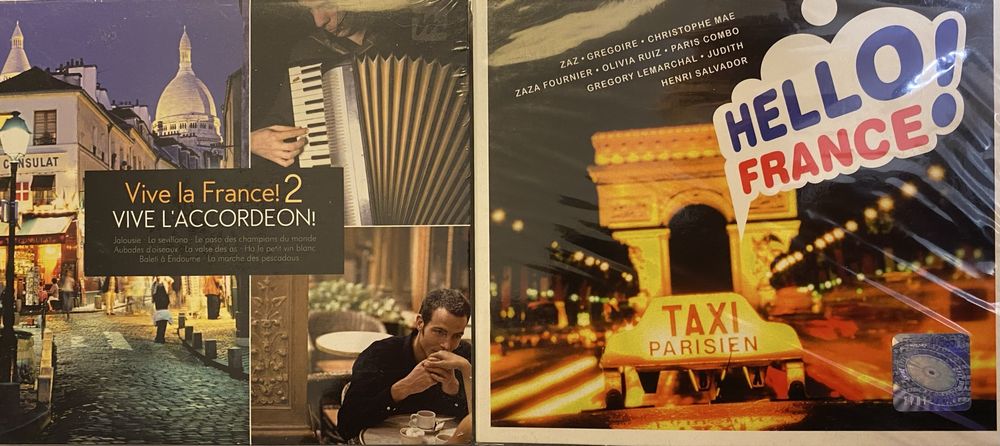 Hello France + Vive la France 2, CD nowe muzyka francuska