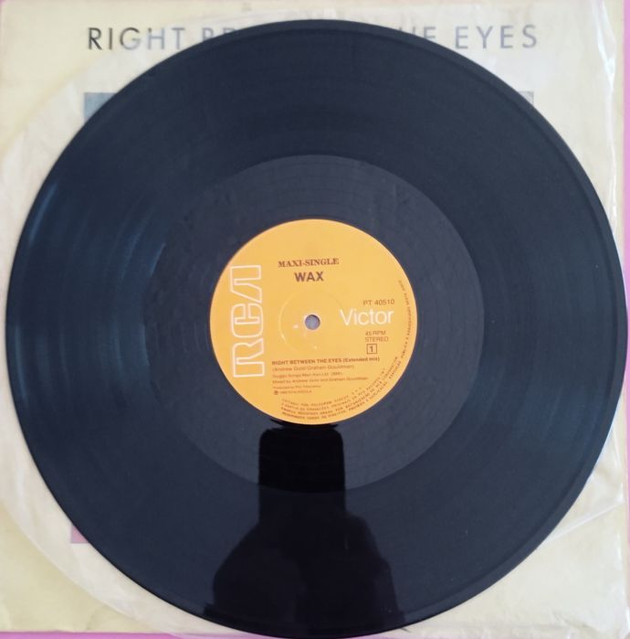 Vinil Maxi Wax - Right Between the eyes