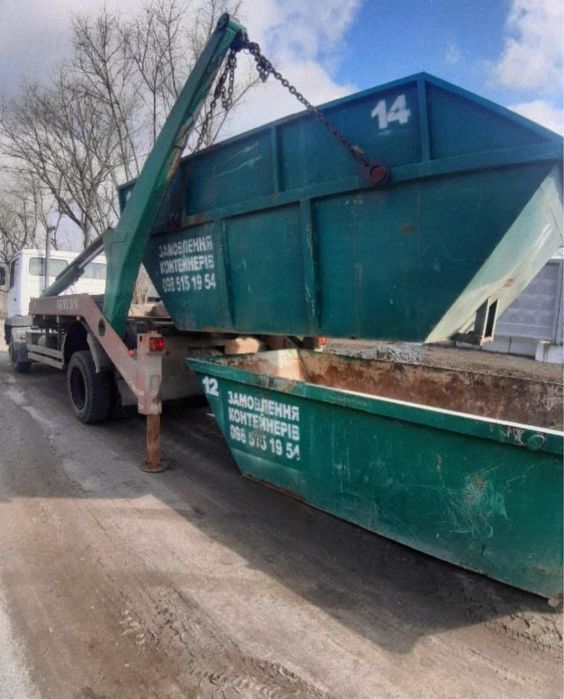 Вінниця Вивіз сміття контейнером 10-12 т.!