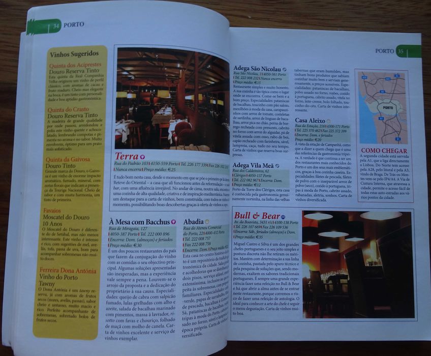 Guia Restaurantes e Vinhos de Portugal