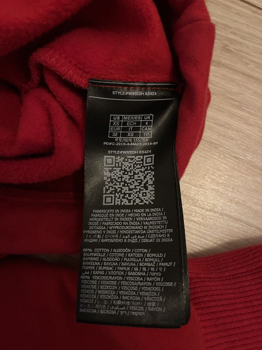 Czerwona bluza GUESS