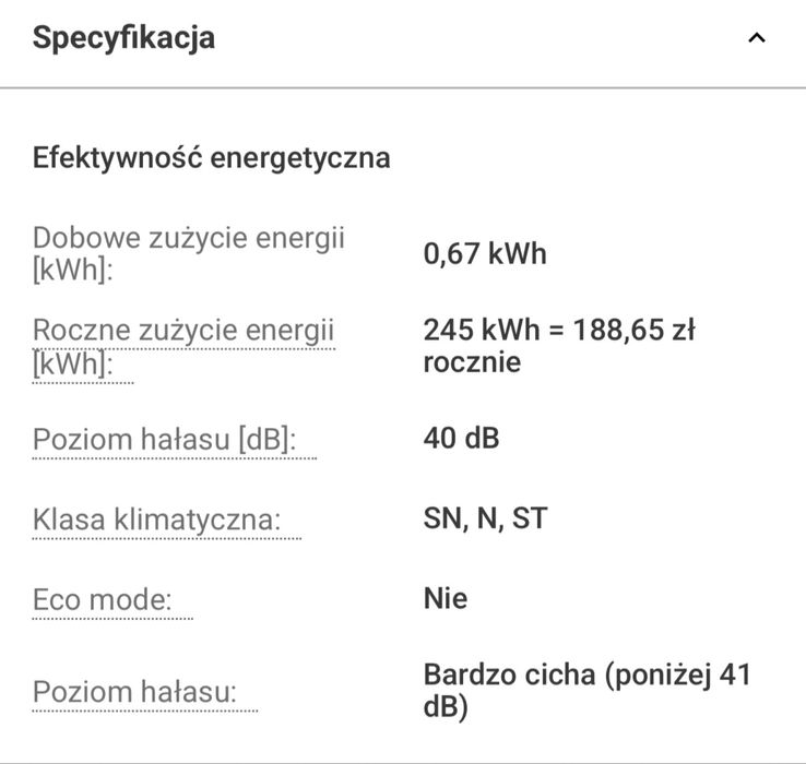 PILNE - Lodówko- zamrażarka BEKO 232L