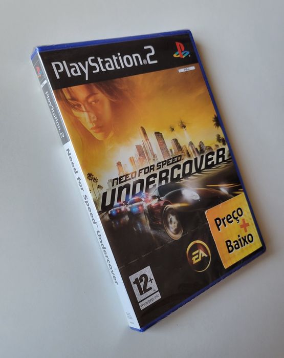 Need For Speed Undercover PS2 PAL PT Novo Selado