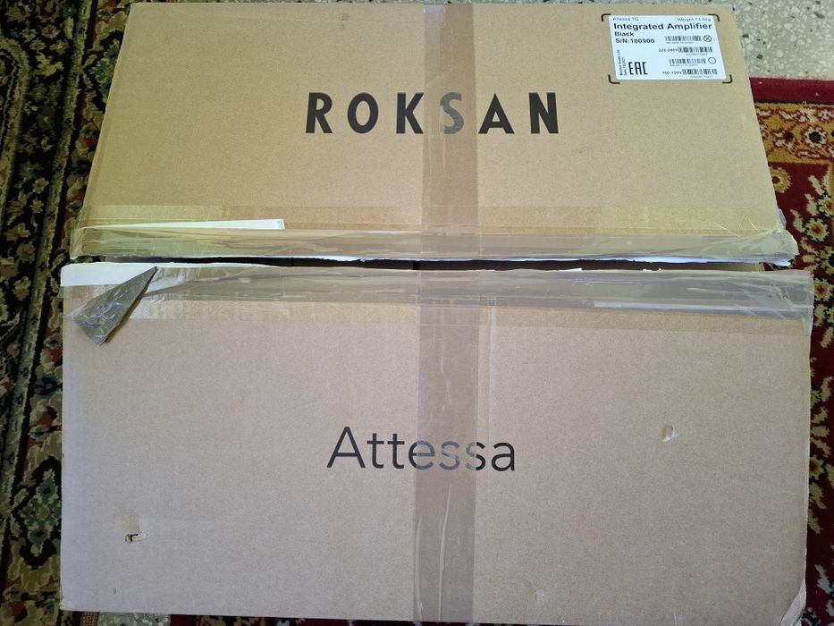Roksan Attessa wzmacniacz zintegrowany.