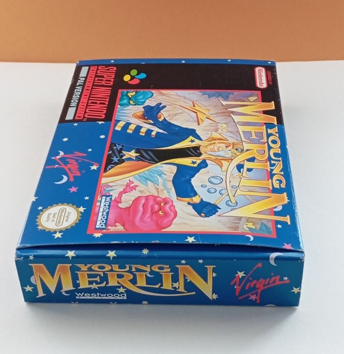 Young Merlin super nintendo